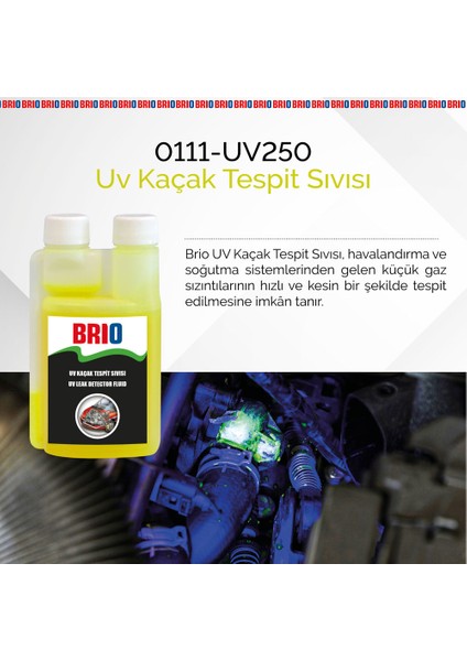 Uv Kaçak Tespit Sıvısı 250 Ml