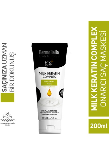 Milk Keratin Complex Şaç Maskesi 200 ml
