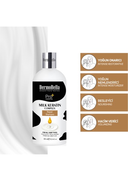 Milk Keratin Complex Şampuan 300 ml fiyatları