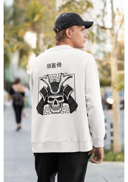 Oversize Kanji Skeleton Sweat