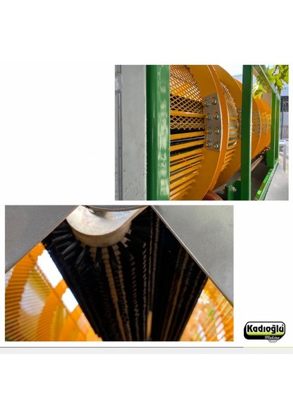 Magnum 3 - 3 Metre Çift Tamburlu Fırçalı Yatay Ceviz Soyma Makinesi