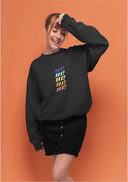 Oversize David Pop Art Sweatshirt