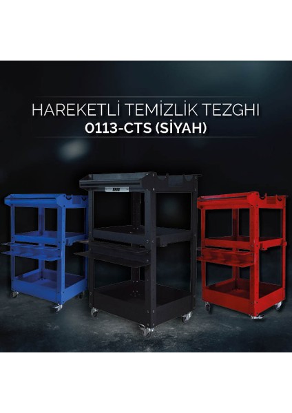 Hareketli Temizlik Tezgâhı Siyah fiyatları