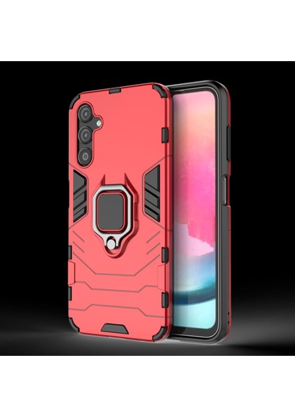 Samsung Galaxy A25 Zil Standlı Darbeye Dayanıklı Telefon Kılıfı (Yurt Dışından)