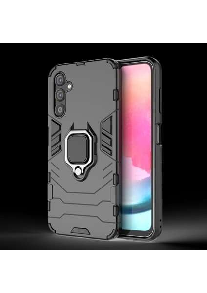 Samsung Galaxy A25 Zil Standlı Darbeye Dayanıklı Telefon Kılıfı (Yurt Dışından)