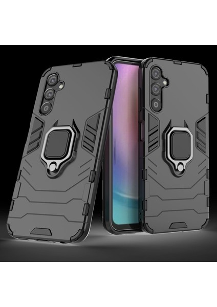 Samsung Galaxy A25 Zil Standlı Darbeye Dayanıklı Telefon Kılıfı (Yurt Dışından)