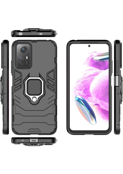 Xiaomi Redmi Note 12S 4g Zil Standlı Darbeye Dayanıklı Telefon Kılıfı (Yurt Dışından) fırsatları