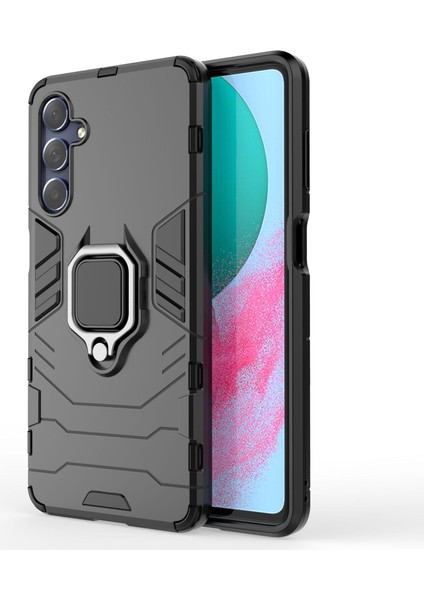 Samsung Galaxy M54 Zil Standlı Darbeye Dayanıklı Telefon Kılıfı (Yurt Dışından)