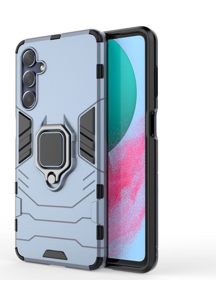 Samsung Galaxy M54 Zil Standlı Darbeye Dayanıklı Telefon Kılıfı (Yurt Dışından)
