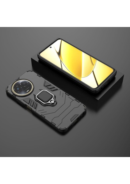 Oppo Realme 11 5g Zil Standlı Darbeye Dayanıklı Telefon Kılıfı (Yurt Dışından) modelleri