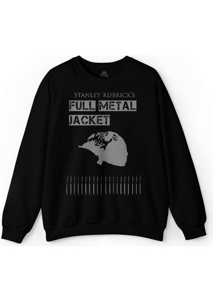 Full Metal Jacket Stanley Kubricks New Fma Baskılı Sweatshirt