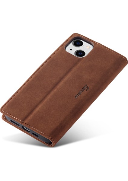 Iphone 14 Için Plus Tam Koruma Cep Telefonu Kapak Standı F1 Serisi Flip Deri Cüzdan Case-Brown (Yurt Dışından) fırsatları