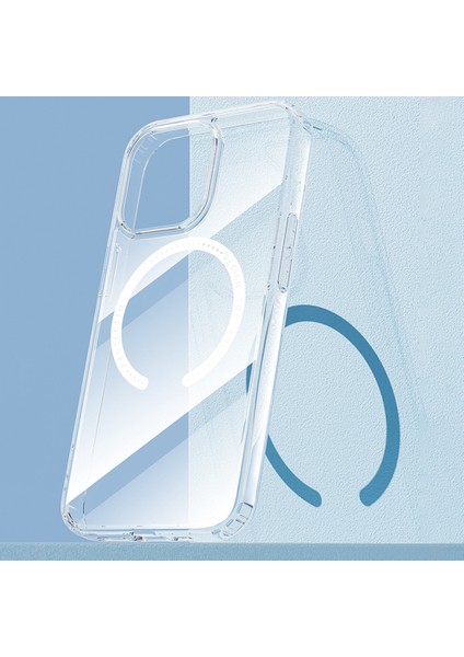 Iphone 14 Için Telefon Kılıfı Plus Çarpışmaya Dayanıklı Manyetik Şarj Şeffaf Koruyucu Telefon Geri Kapak (Yurt Dışından) fırsatları