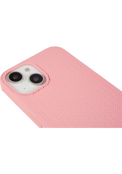 Iphone 14 Plus Doku Doku Için Slip Anti-Slip Telefon Kılıfı Güçlendirilmiş Köşeler Yumuşak Tpu Çizilmeye Dayanıklı Kapak Pembe (Yurt Dışından)