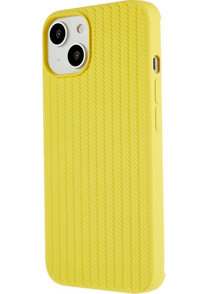 Iphone 14 Plus Doku Doku Için Slip Anti-Slip Telefon Kılıfı Güçlendirilmiş Köşeler Yumuşak Tpu Çizilmeye Dirençli Örtü Sarı (Yurt Dışından) fiyatları