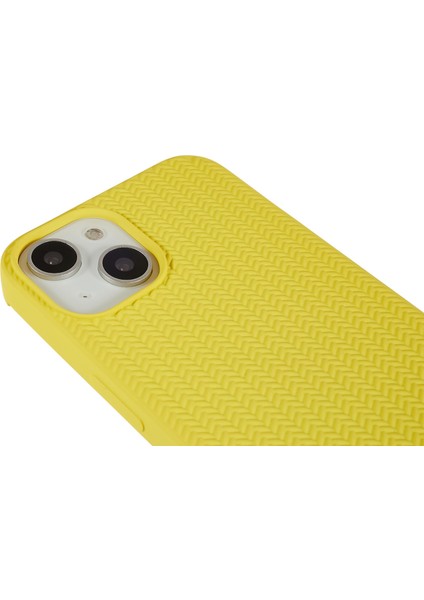 Iphone 14 Plus Doku Doku Için Slip Anti-Slip Telefon Kılıfı Güçlendirilmiş Köşeler Yumuşak Tpu Çizilmeye Dirençli Örtü Sarı (Yurt Dışından) indirimleri