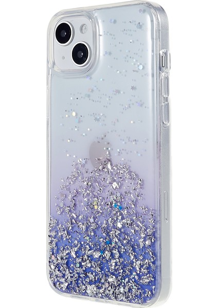 Iphone 14 Için Şık Işıltılı Damla Geçirmez Kapak Pc+Tpu Koruyucu Telefon Geri Kasa-Mor (Yurt Dışından) modelleri