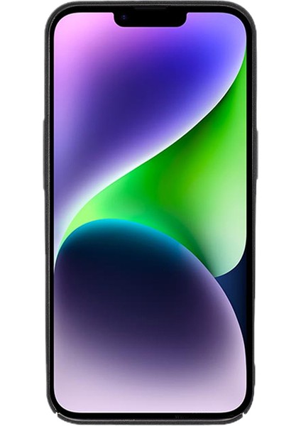 Iphone 14 Için Plus Buzlu Koruyucu Kapak Sabit Pc Anti-Cratch Phone Case-Black (Yurt Dışından)