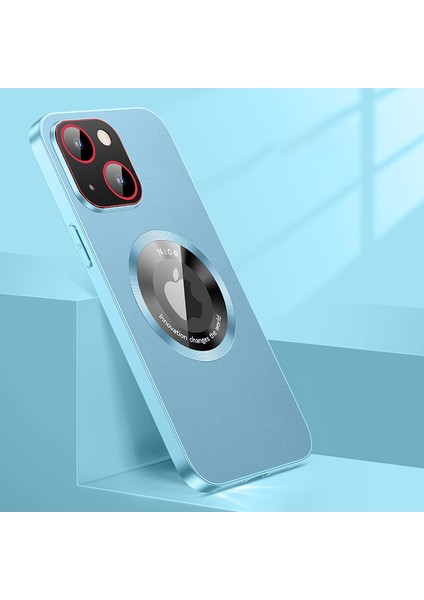 RH05 Iphone 14 Için Telefon Kılıfı Plus Manyetik Telefon Kapağı Pu Deri Kaplamalı Yumuşak Tpu Pc Case Blue (Yurt Dışından) fiyatları