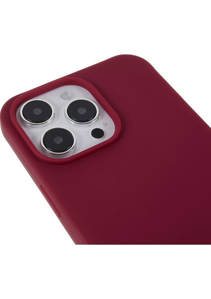 Iphone 14 Pro Max Için 6.7 Inç Entegre Tpu Kasa Drop-Droaf Geri Kapak Ayarlanabilir Kordon-Wine Red ile (Yurt Dışından)