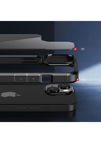 Iphone 14 Için Savunma Zırh Serisi Plus Clear Telefon Shell Tpu+Pc Damla Geçirmez Telefon Kapak Mavisi (Yurt Dışından) fiyatları