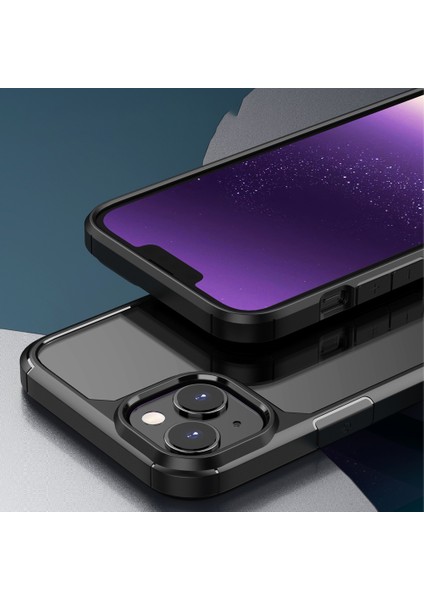 Iphone 14 Için Savunma Zırh Serisi Plus Clear Telefon Shell Tpu+Pc Damla Geçirmez Telefon Kapak Mavisi (Yurt Dışından) modelleri