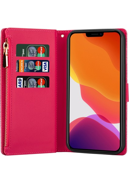 Iphone 14 Için 6.7 Inçlik Flip Kapak Lazer Oyma Işıltılı Yıldız Tarzı Fermuar Cüzdan Standı Deri Telefon Kasası Strap-Rose (Yurt Dışından) fiyatları