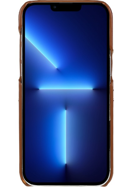 Iphone 14 Pro Max 6.7 Inç Için Telefon Kasası Aşınmaya Dayanıklı Pu Deri+2 Kart Yuvası ile Arka Kapak (Yurt Dışından)