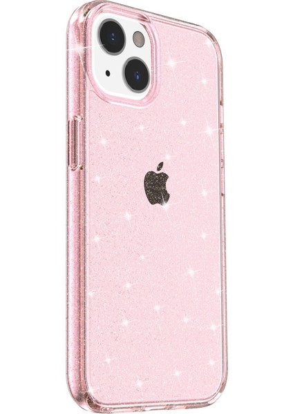 Iphone 14 Için Işıltılı Toz Yumuşak Tpu Sert Pc Kasası 6.7 Inç Çizik Anti-Çizik Koruyucu Telefon Kapak Pembe (Yurt Dışından) fiyatları