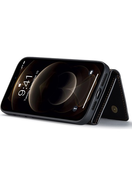 Iphone 14 Için 6.7 Inç Çıkarılabilir Manyetik 2'si 1'ör Cüzdanı Çizik Anti-Cüzdan Telefon Kasası Pc+Tpu+Pu Deri Koruyucu-Black (Yurt Dışından) modelleri