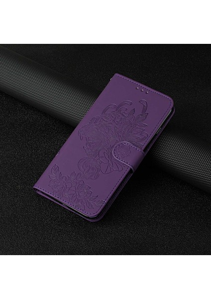 Iphone 14 Için Plus Baskı Tiger Head Pu Deri Kılıf Kılıfı Strap Strap Cüzdan Stili Stand Özellik Flip Kapak-Ilanı (Yurt Dışından) indirimleri