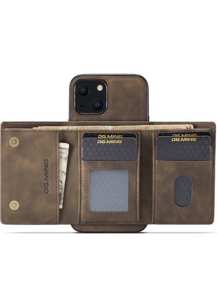 Iphone 14 Plus Için 6.7 Inç Çıkarılabilir Manyetik 2'si 1 Arada Cüzdan Anti-Çizik Telefon Kılıfı Pc+Tpu+Pu Deri Koruyucusu-Coffee (Yurt Dışından) fiyatları