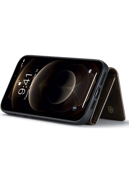 Iphone 14 Plus Için 6.7 Inç Çıkarılabilir Manyetik 2'si 1 Arada Cüzdan Anti-Çizik Telefon Kılıfı Pc+Tpu+Pu Deri Koruyucusu-Coffee (Yurt Dışından) modelleri