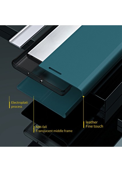 Iphone 14 Için 6.7 Inç Folio Flip Deri Standı Kasa Çarpma Geçirmez Elektro-Örtme Telefon Kapak-Beyaz (Yurt Dışından) indirimleri