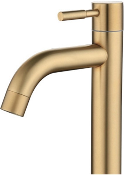 Fırça Tek Soğuk Havza Musluk 304 Malzeme Havza Mikser Banyo Lavabo Sı Su Yıkama Mikser Dokunun-B (Yurt Dışından) indirimleri