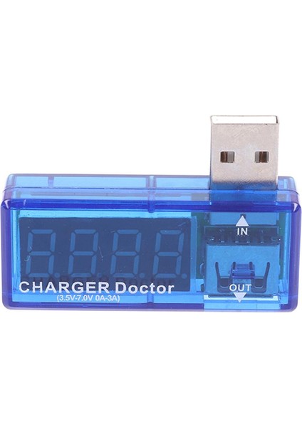 USB Mobil Güç Şarj Akımı Gerilim Test Cihazı Ölçer Mini USB Şarj Cihazı Test Cihazı Jing (Yurt Dışından)