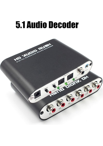 5.1 Audio Gear Ac-3 Dijital Ses Dönüştürücü Lpcm'den Dijital Ses Kod Çözücüye (Yurt Dışından)