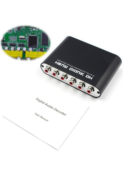 5.1 Audio Gear Ac-3 Dijital Ses Dönüştürücü Lpcm'den Dijital Ses Kod Çözücüye (Yurt Dışından)
