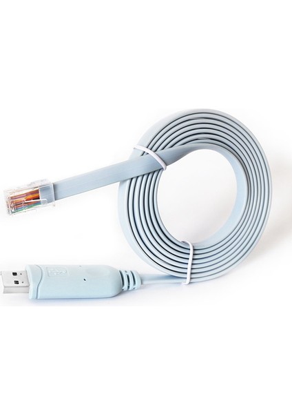 USB RJ45 Konsol Kablosu 6 Ft Ftdı Windows 8, 7, Vista, Mac, Linux RS232 (Yurt Dışından)