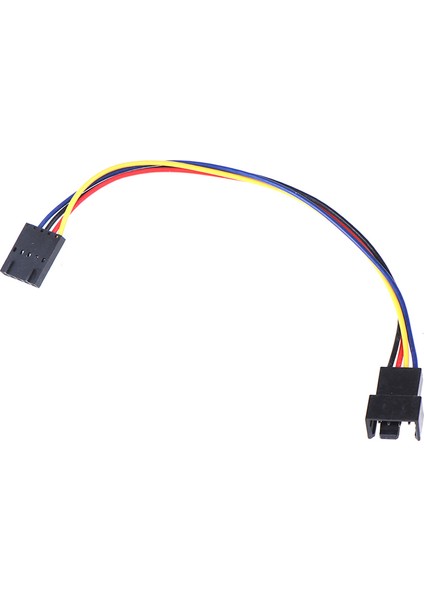 Adet 5pin To 4pin Fan Konnektör Adaptörü Dönüştürücü Uzatma Kablosu Tel Dizüstü Bilgisayar (Yurt Dışından)