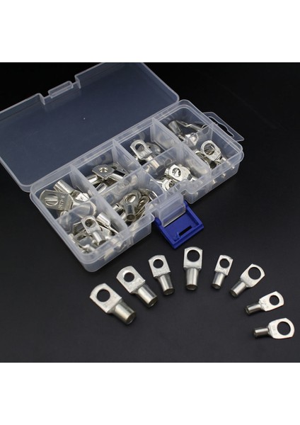 Cıvata Deliği Kalaylı Bakır Kablo Pabuçları Terminal Seti Tel Terminal Konnektörü (Yurt Dışından) indirimleri