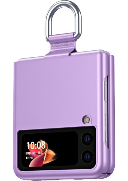 Samsung Galaxy Z Flip 3 5g Kılıf Ultra Ince Mat Sert Pc Darbeye Dayanıklı Coque Zflip3 Kılıf Parmak Yüzük Tutucu Koyu (Yurt Dışından) fiyatları