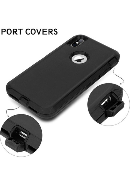 Sıcak Satış Zırhlı Telefon Kılıfı iPhone x Xs Max Xr 7 8 6 6s Artı Kılıf iPhone 11 Pro Max Hibrit Pc Tpu Darbeye Dayanıklı Arka Kapak (Yurt Dışından) indirimleri