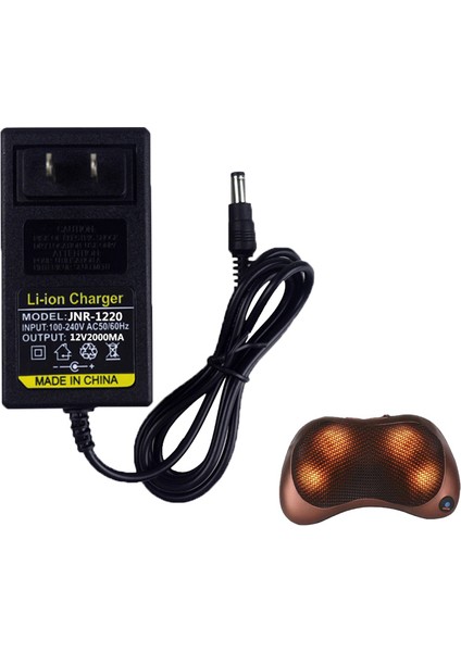 12V2A/2000MA Servikal Omurga Masaj Yastığı Güç Adaptörü Şarj Cihazı Fişi Ev Servikal Omurga Boyun Omuz Trafo (Yurt Dışından) modelleri