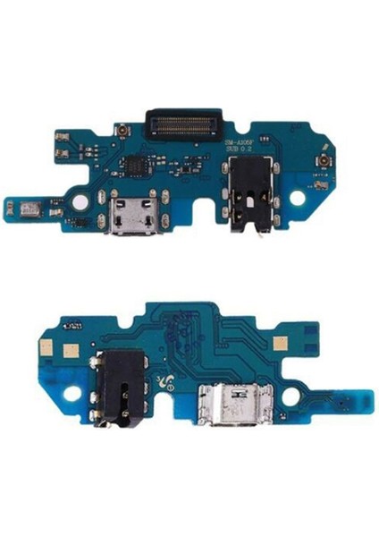 USB Şarj Aleti Şarj Portu Dock Konnektör Esnek Kablo Yedek Parça Samsung Galaxy A10 A105F A105 (A10) (Yurt Dışından)