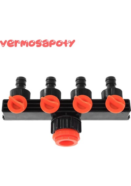 ☞ver/cod☜ev Bahçe 4 Yollu Musluk Konnektörleri Hortum Tüp Konektörü Plastik Ayırıcı Su Damlası (Yurt Dışından) indirimleri