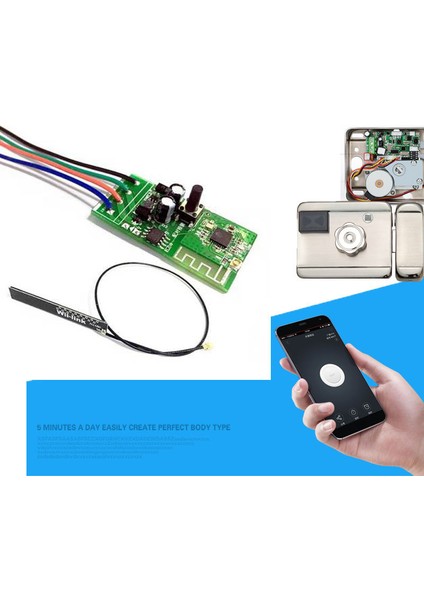 Ewelink App Için 12V Wifi Akıllı Anahtar Elektronik Kilit Kapısı Alexa/google Home Akıllı Ev Otomasyon Modülleri ile Çalışır (Yurt Dışından)