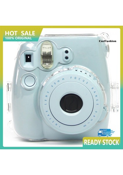♚chs♚checky Instax Mini 8/8+/9 Için Dayanıklı Şeffaf Anında Kamera Kılıfı (Yurt Dışından)