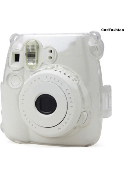♚chs♚checky Instax Mini 8/8+/9 Için Dayanıklı Şeffaf Anında Kamera Kılıfı (Yurt Dışından)