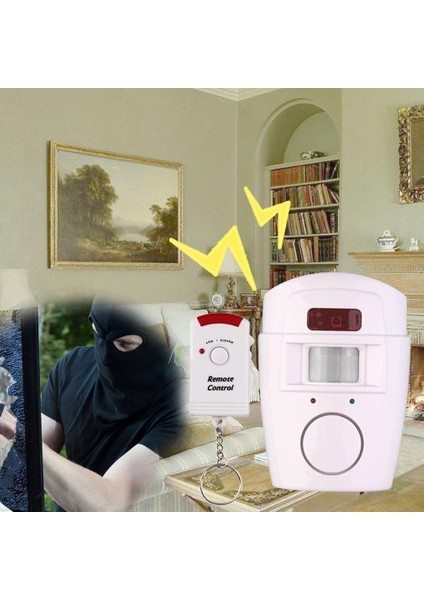Yeni Pir Hareket Sensörü Ev Kulübesi Hırsız Alarm Sistemi Kablosuz Güvenlik Kiti (Yurt Dışından)